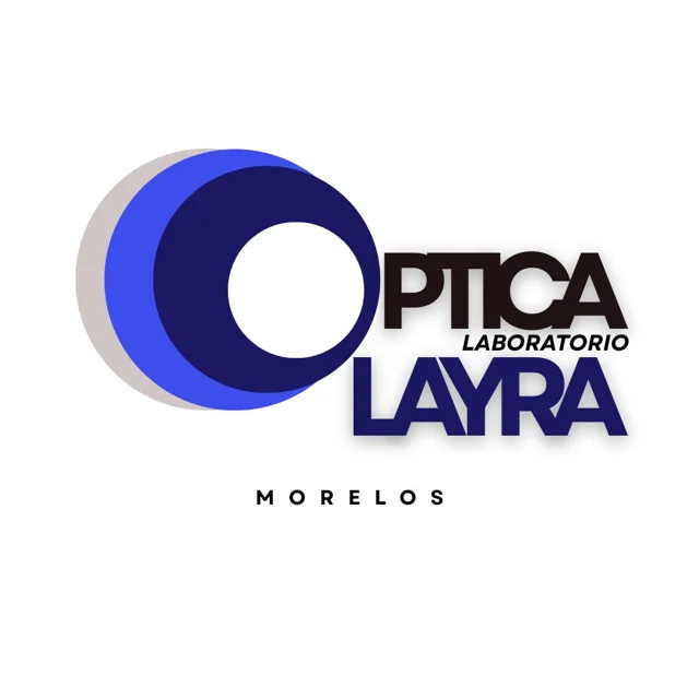 Logotipo de Óptica y Laboratorio Layra